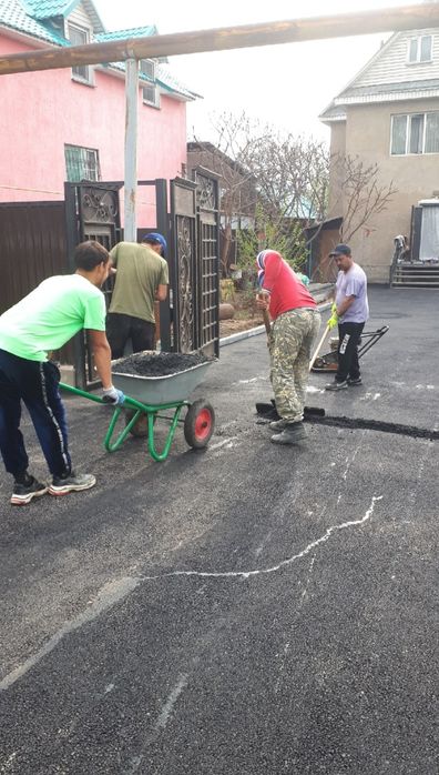 От 700 тг Укладка Асфальта Асфальтирование Алматы и обл