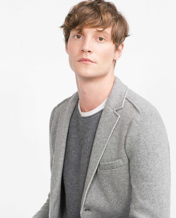 sacou de barbati M Zara