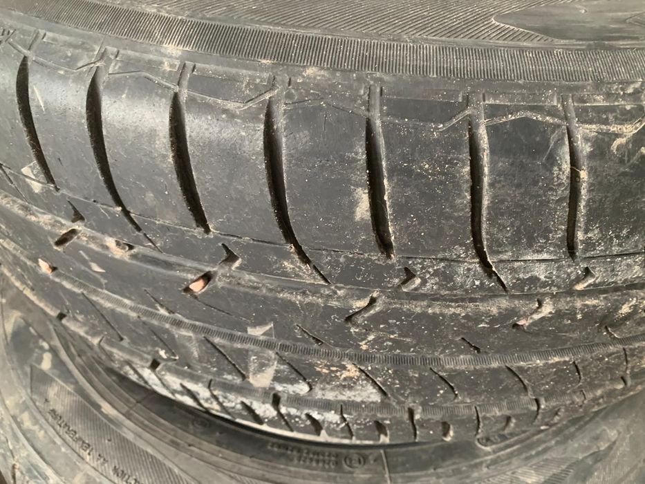 Титанки с резиной.  летние. 215*60*R17.