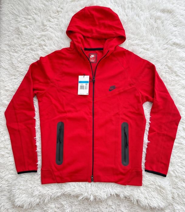 Trening Nike Tech Rosu Red - Bumbac
