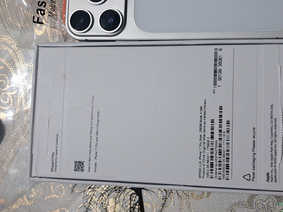 Iphone  17 Pro  256гб