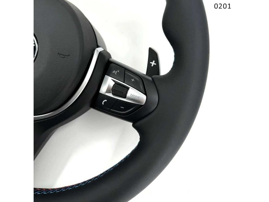 Volan sport M BMW 1 F20 2 3 F30 4 X1 X2 X3 X4 X5 F15 X6  butoane roșii