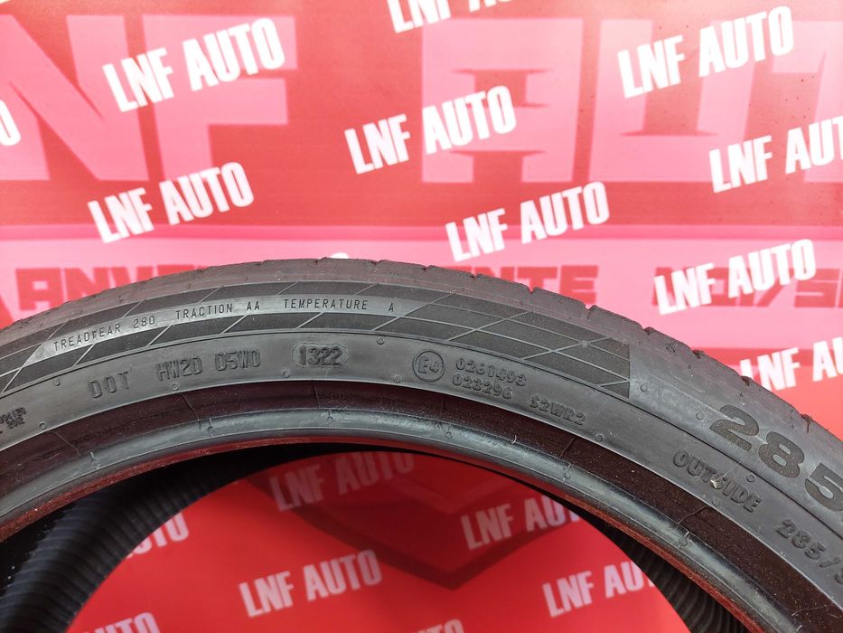 1 Anvelopa de VARA - 285/35/21 - Continental - 7.35 MM - DOT 2022 !