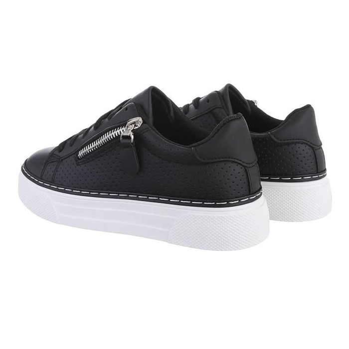 Дамски спортни обувки (Sneakers), черни, 36, 37 номер