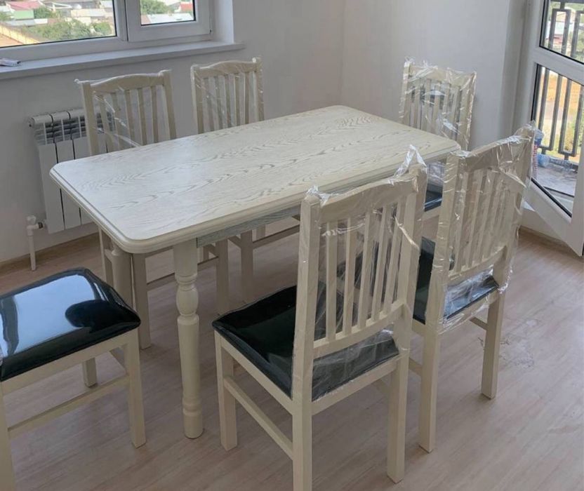 Stol stul 6 kishilik.