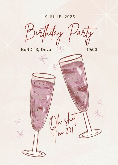 Invitații digitale/mărturii-nuntă/botez/cununie/save the date/majorat