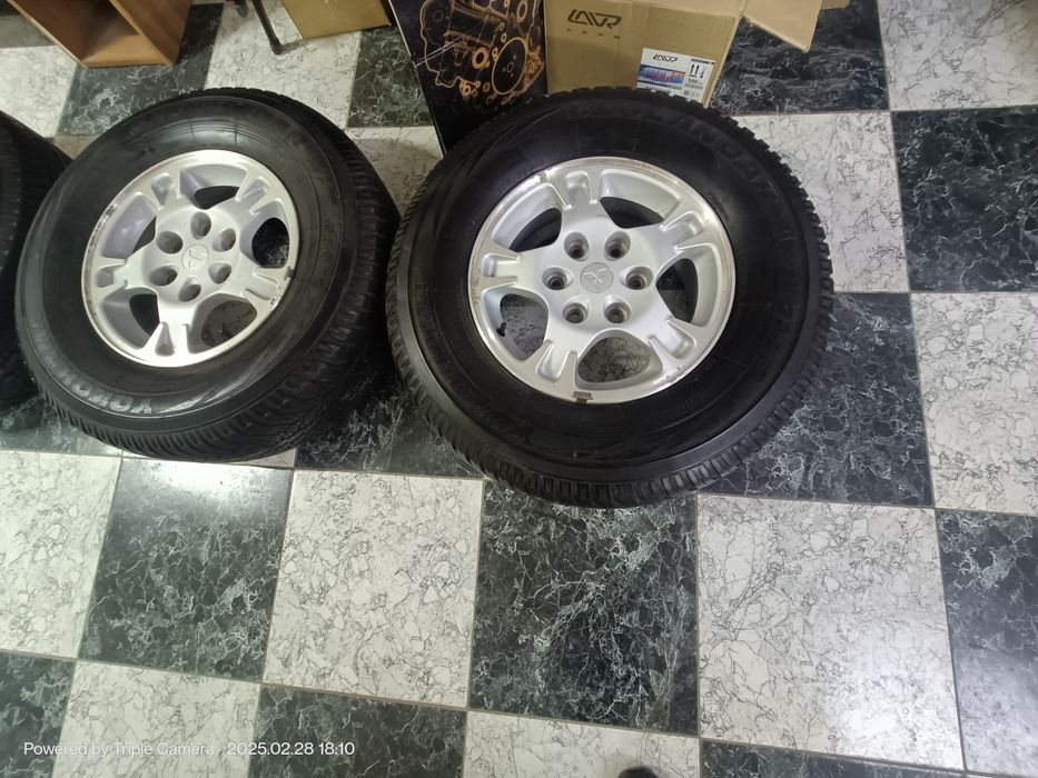 Mitsubishi оригинал диски с резиной