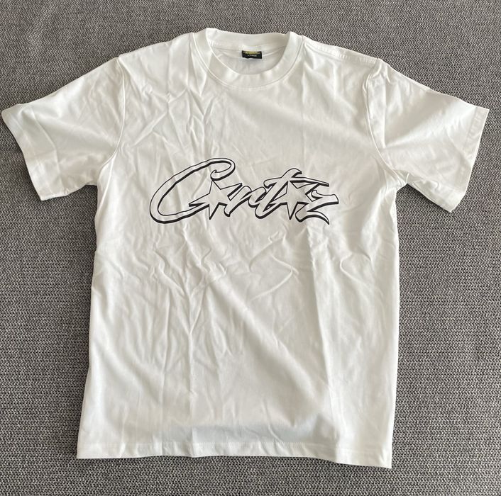 Tricou Corteiz Alb Simplu