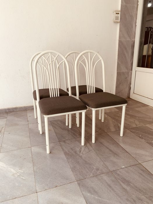 Шведски ретро комплект тръбни столове