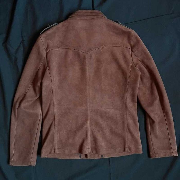 Jachetă Zara Man maro military style marimea M