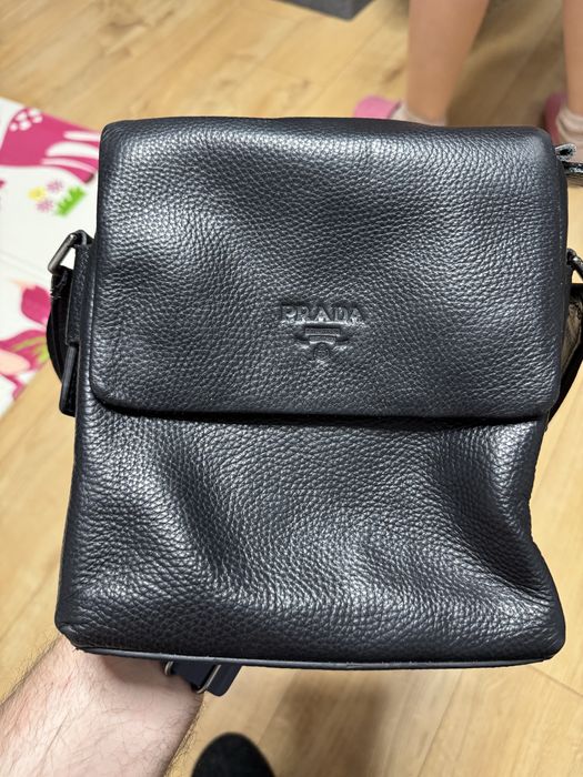 Geanta piele barbati