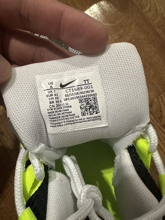Кроссовки Nike air max 95 Neon Volt Green Grey