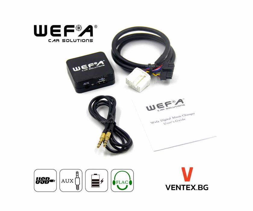 WEFA чейнджър за Suzuki Swift, SX4, Grand Vitara, Jimny II с USB и AUX