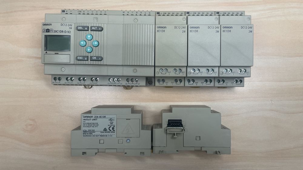 Vand PLC, automat programabil Omron Zen 20C1DR-D-V2, 12-24 V dc