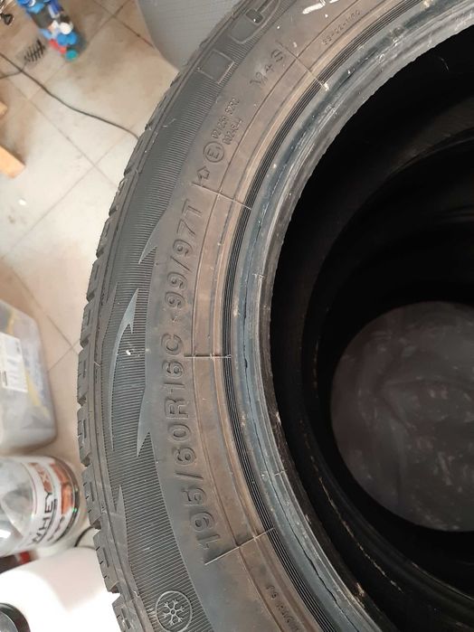 Зимни гуми,4 броя,16 цола,Дот 2013,употребявани,отлично състояние