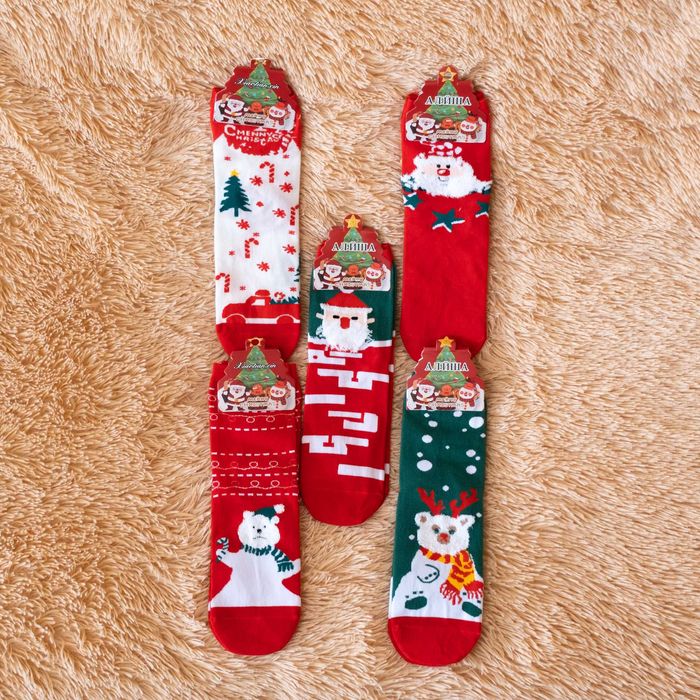 Новогодние носки