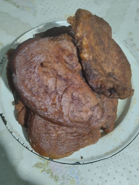 Курдюк домашнего копчения