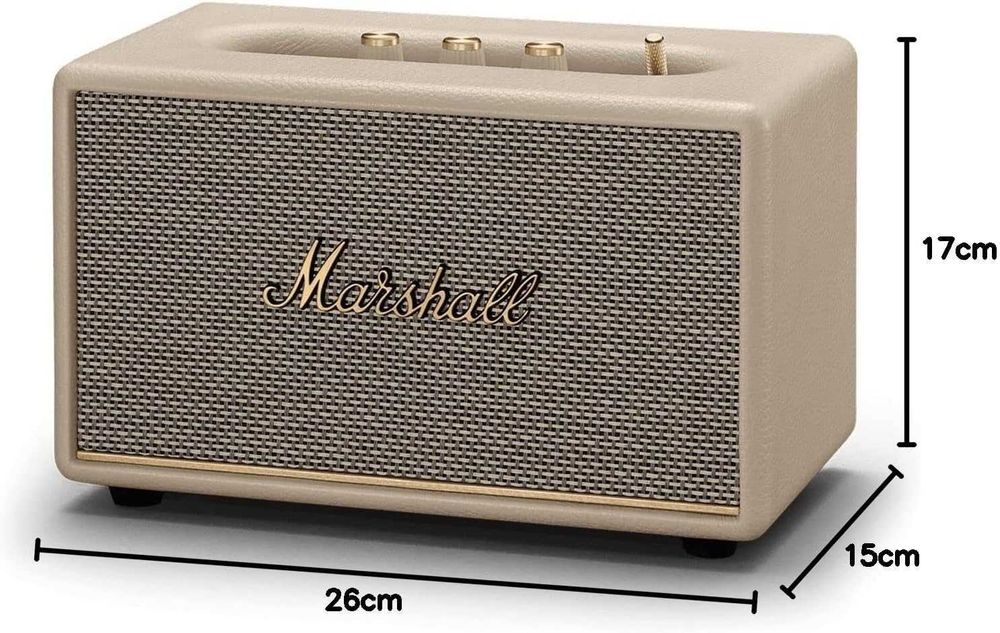Портативна Колонка Bluetooth Аудио Система Marshall - Acton III, 2 Години Гаранция, Нова