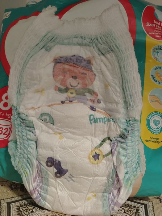 Vand pampers marimea 8