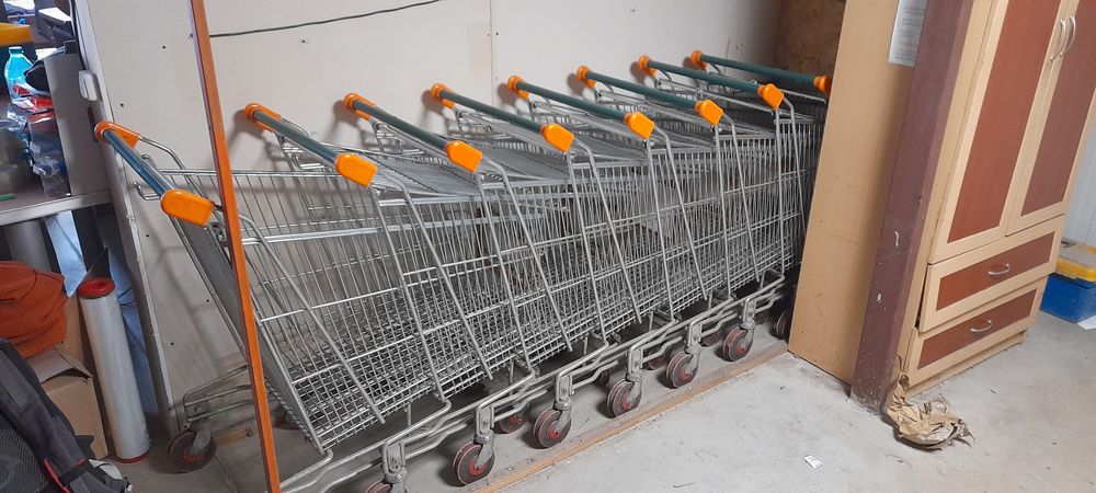 Колички за пазаруване 10 броя