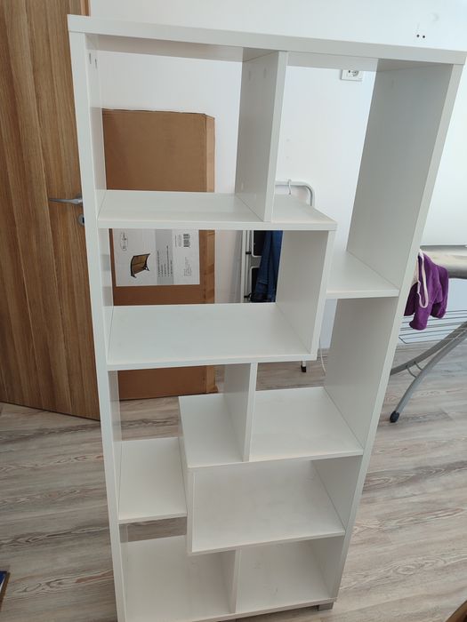 Dulap alb tip soldat biblioteca