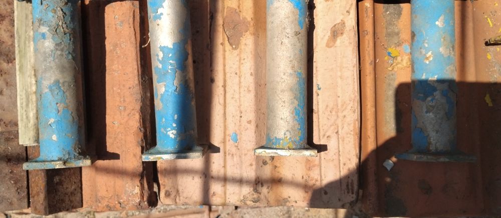 2 чифта по 4 бр.Алуминиеви.крака за кошери и подобни