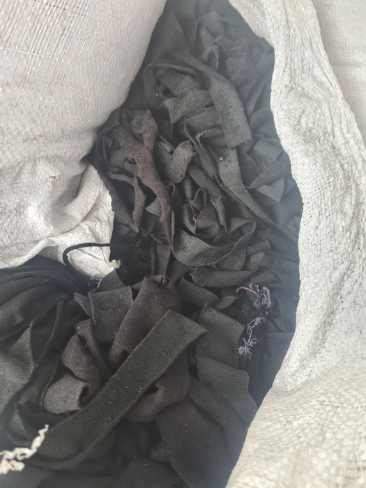 ВЕТОШЬ Х/Б отходы швейного производства трикотаж