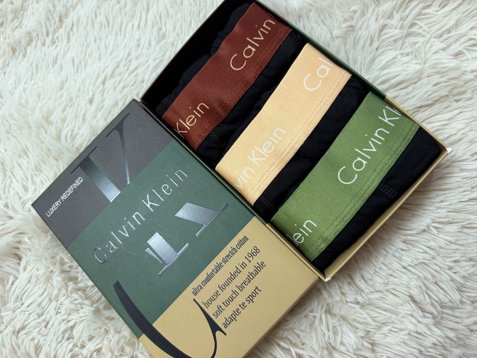 Set de 3 boxeri Calvin Klein XL si 2XL