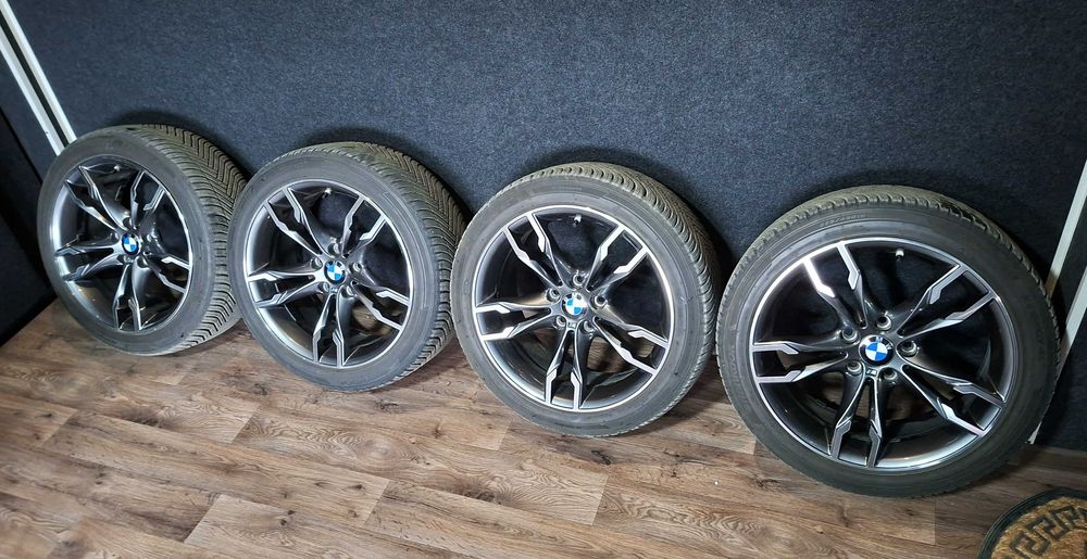 Set Jante BMW 18" 668M (5x120) + Anvelope Hankook DOT 2024 225/45R18