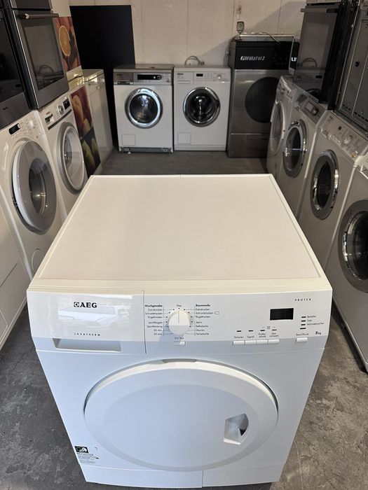 Сушилня +гаранция. AEG, кондензна 8кг. Безплатна доставка за София