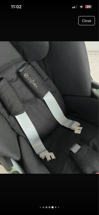 Scoica cybex  platinum t cloud i size sepia black