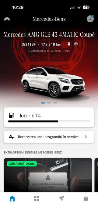 Mercedes-Benz GLE Coupé AMG 43 390CP 2019 175000km