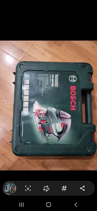 Лобзик Bosch PST 900 PEL (620 Вт) в кейсе