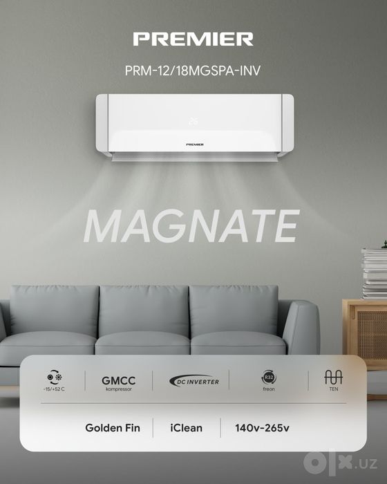 Konditsoner 12 magnate inverter premier