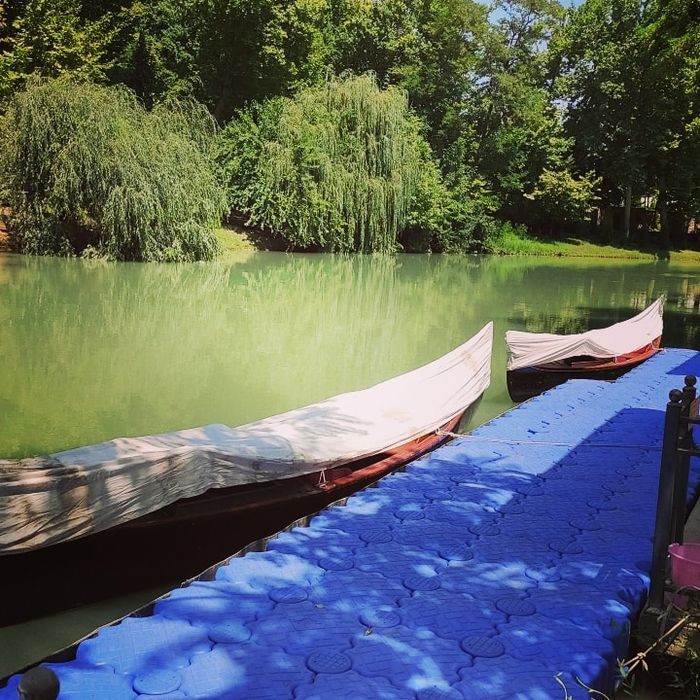 Gondola Italya лодка