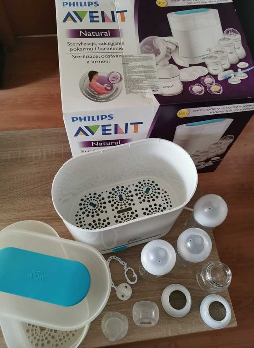 Стерилизатор и автоматична помпа за кърмене Philips AVENT
