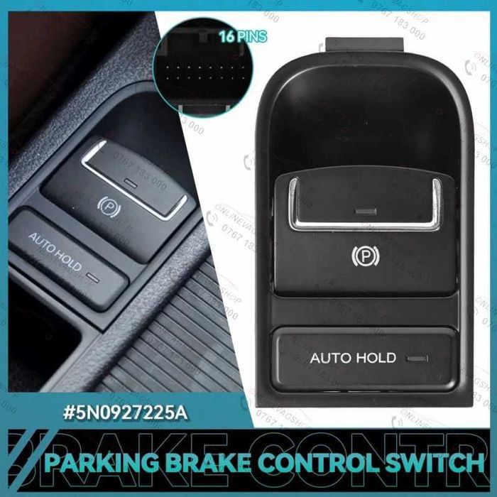 Buton frana mana cu Auto Hold pentru Volkswagen Tiguan,Sharan,Alhambra