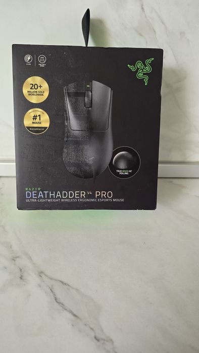 Razer DeathAdder V4 Pro (8000Hz) Най-новият модел Безжична Мишка