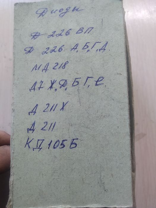 Советские радиодетали