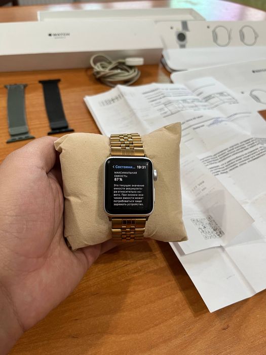 Apple Watch 3 38 MM EAC 87% Эйпл Уатч 3 38 ММ Apple Алматы