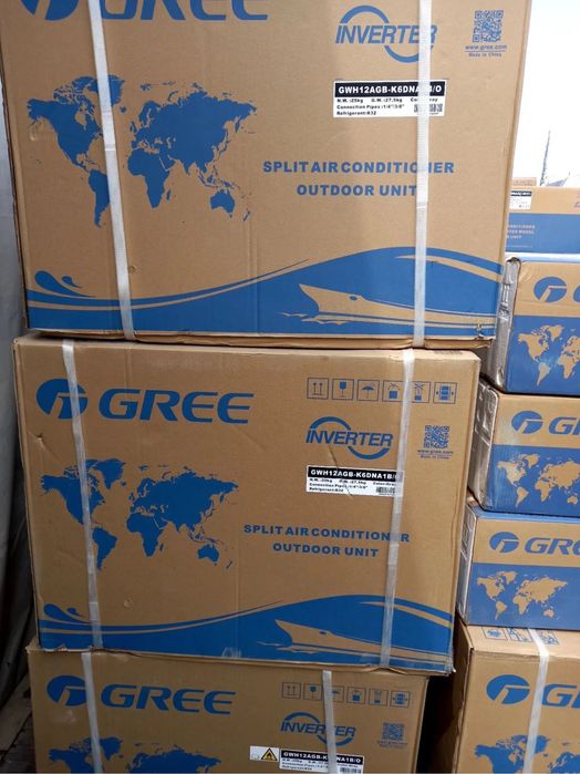 кондиционер gree 12 инверторный Бесплатная доставка по складской цене