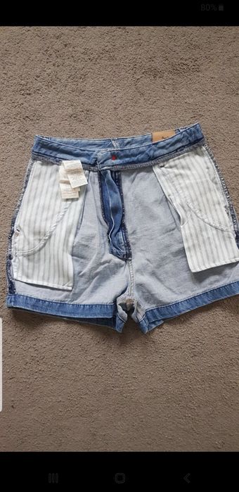 Blugi scurti dama cu talie înaltă Pepe Jeans mar 27