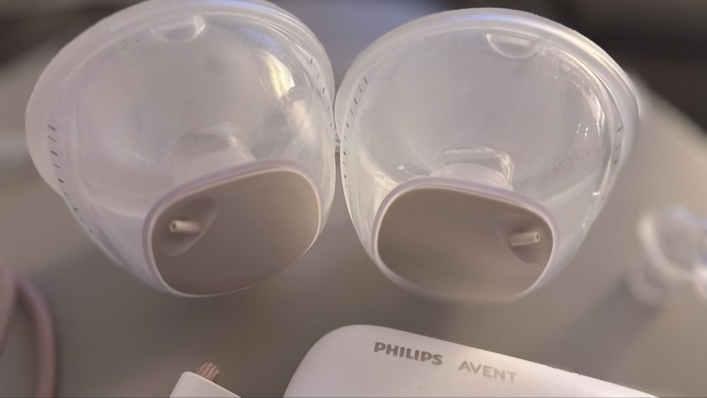 Pompa pentru san dubla handsfree Philips AVENT
