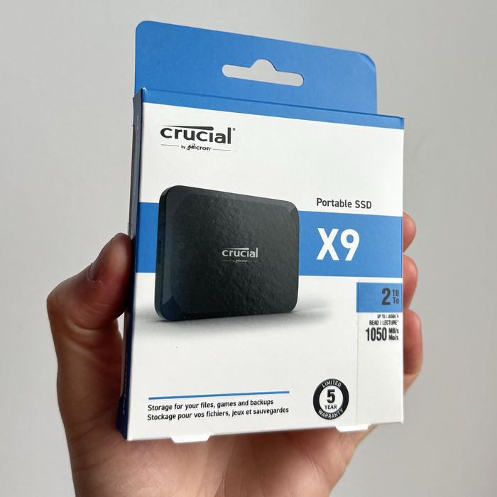 Crucial x9 2tb ssd portabil