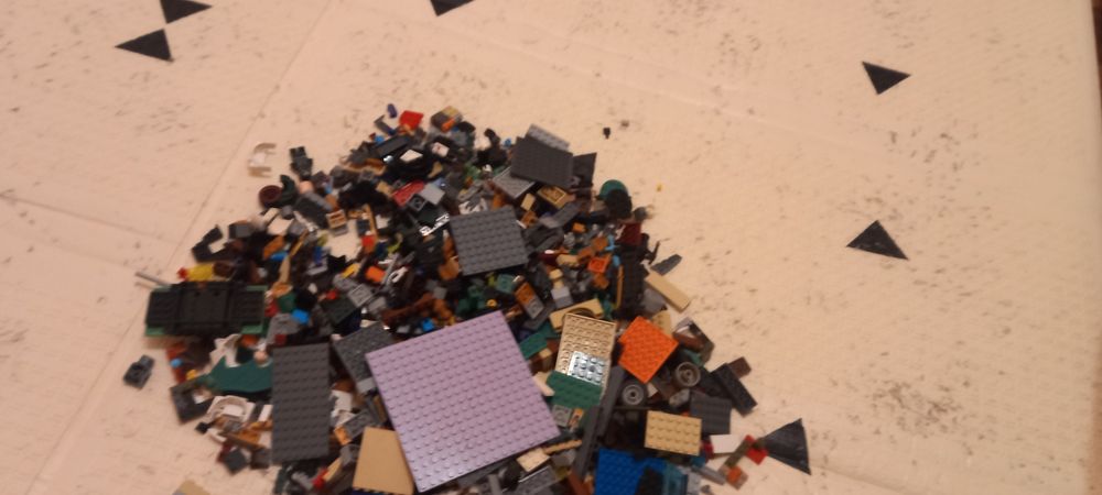 Лего простой много деталь