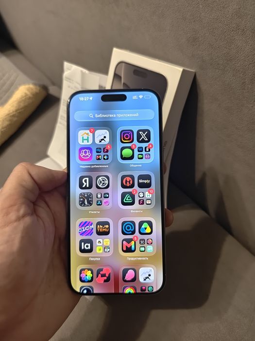 Продам iPhone 16 Pro Max 97% физическая симка