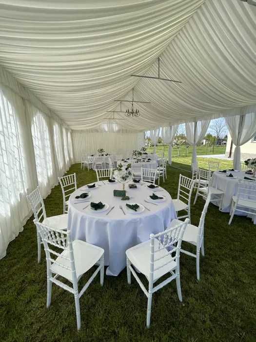 Cort -corturi evenimente de inchiriat/mese scaune/ Bucuresti/ILFOV
