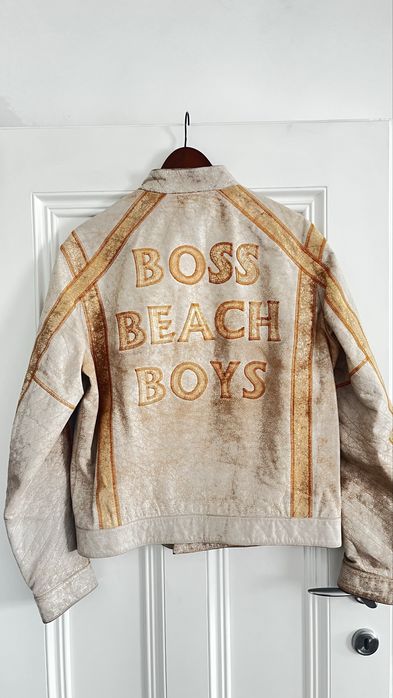 Vintage кожено яке BOSS