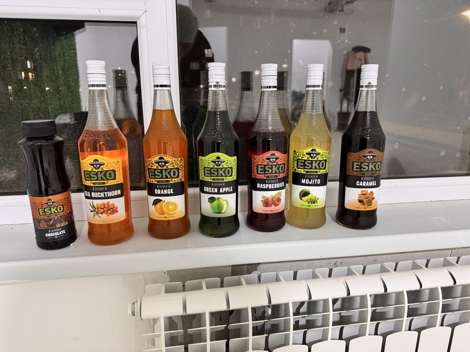 Сиропы Эско для дома и кофейний