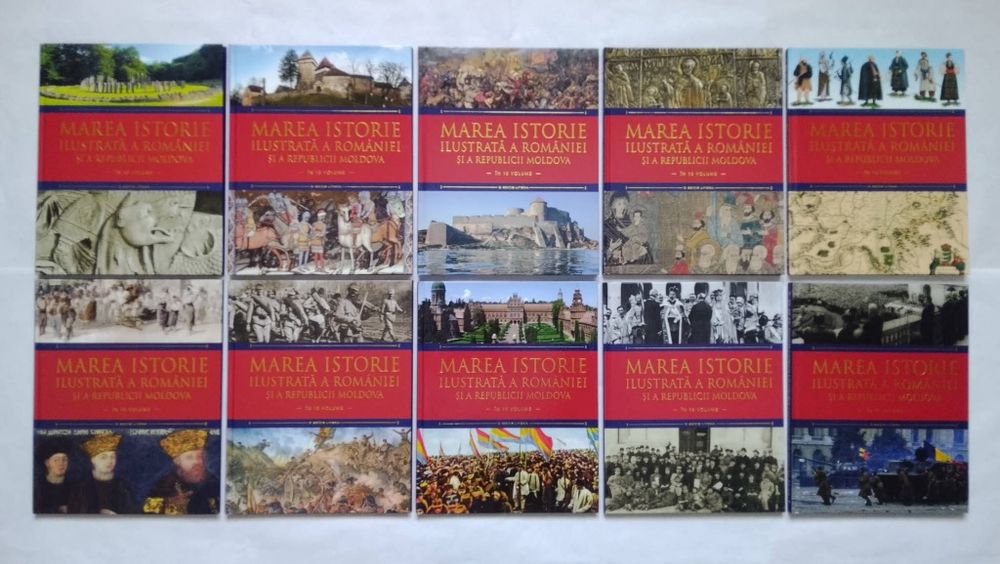 Marea istorie a României și a Republicii Moldova - 10 volume